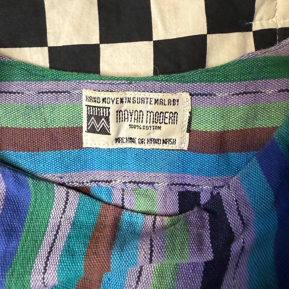 Vintage Striped Multi-Color Wide-Leg Jumpsuit - Picture 3 of 4